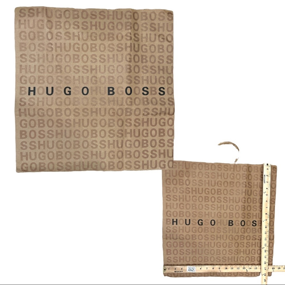 HUGO BOSS 18x18” shopping bag